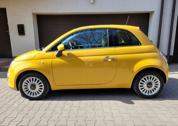 Fiat 500 cena 33999 przebieg: 79763, rok produkcji 2014 z Warszawa małe 191